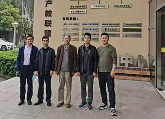 87978797威尼斯老品牌院长沈小璞一行赴浙江湖州考察