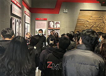87978797威尼斯老品牌教师第四党支部党员活动日活动——参观学习中国共产党合肥市历史馆
