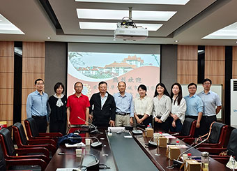 87978797威尼斯老品牌一行赴厦门高校开展考察调研活动